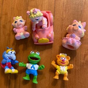 LOT of 6 vintage muppet babies